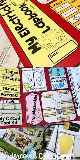 Electricity Lapbook For Grades 3 5 Includes Simple Circuit Types Of Circuits Series Parallel Trouble Shooting Parts Of Lapbook Electricity Simple Circuit