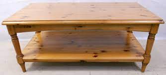 Inquire your coffee table price today! Antique Style Pine Long Coffee Table By Ducal Sold