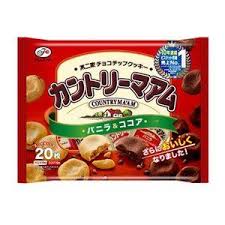 不二家 カントリーマアム バニラ ココア 20枚入 よろずやマルシェ paypayモール店 通販 paypayモール 日本のスナック 不二家 ココア
