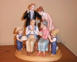 Denim Days Home Interior Family Figurine New In Box Family Figurine House Interior Home Interiors And Gifts