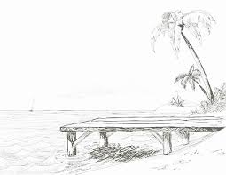 Gambar pemandangan hitam putih untuk diwarnai harian. Sketsa Gambar Pemandangan Terbaru Yang Indah Dan Mudah Kanalmu