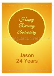 Happy 24 Year Recovery Anniversary A Simple Brown Card Simple Verse Card Ad Affiliate Year Recovery Happy Annivers In 2020 Verses For Cards 24 Years Verse