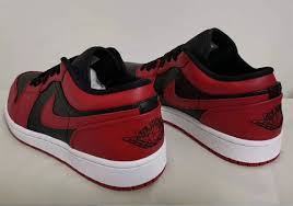 Air Jordan 1 Low Borrows The 85 Varsity Red Colorblocking In 2020 Air Jordans Jordan 1 Low Jordans