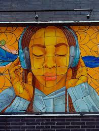 NEW DOWNTOWN MURAL 🎨🧑‍🎨 Have you spotted this new art piece near 4th and  Broad Streets? Known as “The Natures,” this mural rests