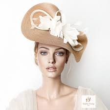 Gold Ascot Hat