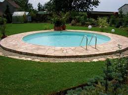 Smallgarden Rundbecken Fun Von Future Pool Mit Eloxiertem Aluhandlauf Folie Blau In 2020 Pool Round Pool Round Above Ground Pool