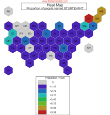 STURTEVANT Last Name Statistics by MyNameStats.com