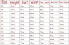 Ladies dress sizes