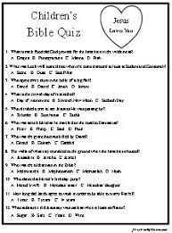 10 easy bible trivia questionsa printable bible quiz. Childrens Bible Quiz Food For Those Growing Minds