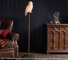 Harry Potter Hedwig Owl Sculpted Floor Lamp Lamps Living Room Floor Lamp Room Lamp