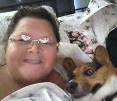 I've been in the hospital for the last 3 days. I think our boy Buddy missed  his Momma 💙