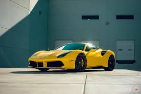 Glickenhaus, der bereits besitzer eines ferrari 330p4 ist, gab bei pininfarina für rund drei millionen dollar eine neuauflage des wagens in auftrag. The Yellow Of The Egg Ferrari 488 Gtb On Vossen M X2 Alus
