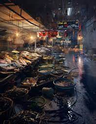 The Fish Market 3d Architectural Visualization The Fish Market Architecture