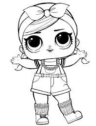 Lol Surprise Coloring Page In 2020 Baby Coloring Pages Lol Dolls Cool Coloring Pages