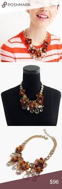 Lowest Nwt J Crew Tortoise Flower Necklace How To Make Necklaces Flower Necklace Necklace