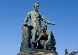 The idea originated with charlotte scott, an african american woman. Problematic Statue Featuring Abraham Lincoln May Be Removed From Park In Northeast Greater Greater Washington