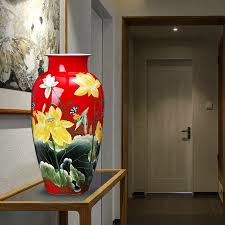 Maybe you would like to learn more about one of these? New Chinese Style Pure Hand Painted Lotus Flower Pattern Jingdezhen Red Porcelain Flowers Vase For Birthday Gifts Flower Vase Porcelain Flower Vasevase For Flowers Aliexpress