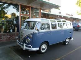 Image result for Dove Blue 1950 VW Bus