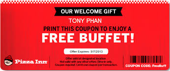 Pizza Inn Free Food Promo Codes Coupons Free Buffet Promo Codes Coupon Free Food Promo Codes