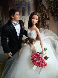 Barbie Wedding I Want This As My Cake Topper Barbie Wedding Dress Barbie Bridal Barbie Wedding
