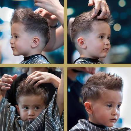 Fade and Taper Haircuts for Little Boys