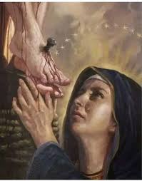 Jesus, Mary & The Saints.