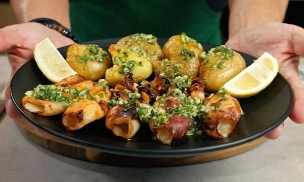 Grilled Squid