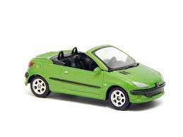 Welly Nex Peugeot 206 Cc Cabrio Green 1 60 1 64 No 52245 3 Inch Toy Car Welly Peugeot Otomobil