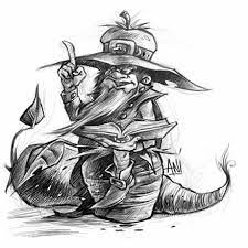 Le Lutin De Maxoe Mais Qui Est Il Lutin Coloriage Creature Legendaire