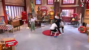 Julia Vignali assomme un expert dAffaire conclue sur France 2