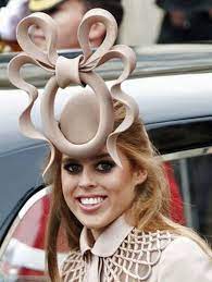 The Problem Is When You Think Of Hats You Re Picturing This Wedding Hats Fascinator Princess Beatrice