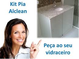Kit Pia Alclean Banheiro Pequeno Decoracao Banheiro Pequeno Banheiros Pequenos Planejados