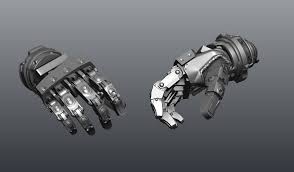 Fi Robot Hand 3d Cgtrader Robot Hand Robots Drawing 3d Model