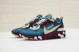 The Undercover X Nike React Element 87 Shares Some New Flavors Sneakers Fashion Running Shoes For Men Sneakers
