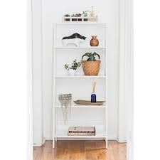 Wine rack, desks, dressers, drawers, entertainment units, futons Fargo White Wood 4 Shelf Ladder Bookshelf Style 24w73 Lamps Plus
