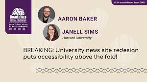 BREAKING: University news site redesign puts accessibility above the fold! 