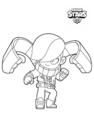 Brawl stars is free to download and play however some game items can also be purchased for real money. Brawl Stars Coloring Pages Free Printable Coloring Pages For Kids