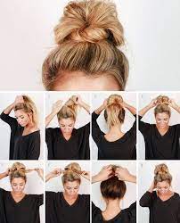 24 Cute And Easy Hairstyles Step By Step Summer Is Here Tie Up Your Hair Enjoy The Sun Shine With Your Medium Hair Styles Hair Styles Easy Hairstyles Quick