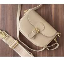 Bolsa com aba e zíper superior - Bolsa de couro crossbody ...