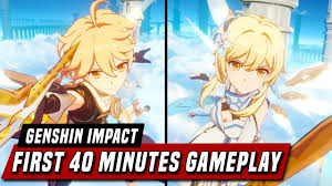 Genshin Impact Part 1 Selecting Your Character First 40 Minutes Gameplay Youtube