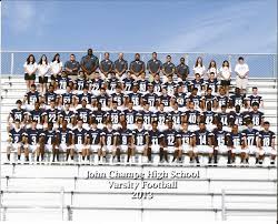 John Champe High School Varsity Football Fall 2013 Schedule
