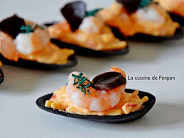 Ces brochettes sont meilleures tièdes (question de goût bien sûr), vous pourrez les réchauffer doucement au four si vous les faites cuire à. Recettes De Fruits De Mer Et Amuse Bouche