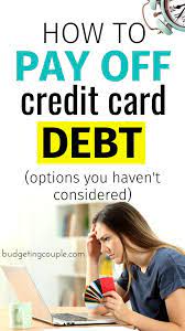 This is a strategy where you move down from higher to lower interest options. How To Pay Off Credit Card Debt Paying Off Credit Cards Credit Cards Debt Credit Card