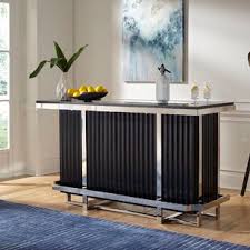 Now you too can pour your guests a drink, or make them an omelette. Home Bar Counter Wayfair