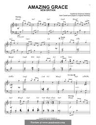 I think amazing grace must be one of the most popular songs of all time. Amazing Grace For Piano By Folklore Sheet Music On Musicaneo