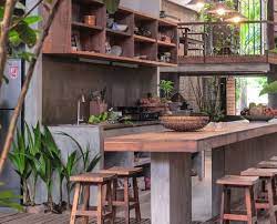 Ide yang diperlukan untuk menyatukan desain dapur tradisional dan modern. 17 Desain Dapur Minimalis Terbuka Memasak Sambil Menikmati Keindahan Taman Rumah123 Com