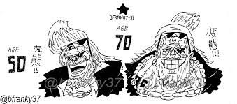 Bfranky 37 What Would Franky Look Like At Age 50 And Age 70 Take A Look Made By Me Suuupeeer One Piece Comic One Piece Anime Anime