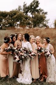 This Kansas Wedding At Home Is Chock Full Of Emotional Moments And Neutral Hues For Your Pinterest Board With Images Wedding Bridesmaid Dresses Bridesmaid Dresses Boho Neutral Bridesmaid Dresses
