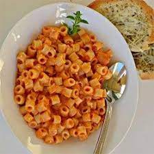 Ditalini With Roasted Tomato Sauce And Goat Cheese Recipe Roasted Tomato Sauce Roasted Tomatoes Tomato Sauce