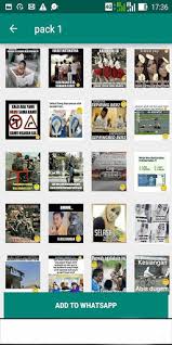 Silahkan kunjungi postingan stiker wa lucu selamat pagi untuk membaca artikel selengkapnya dengan klik link di atas. Updated 5000 Stiker Wa Perang Gambar Lucu Wastickerapp Mod App Download For Pc Android 2021